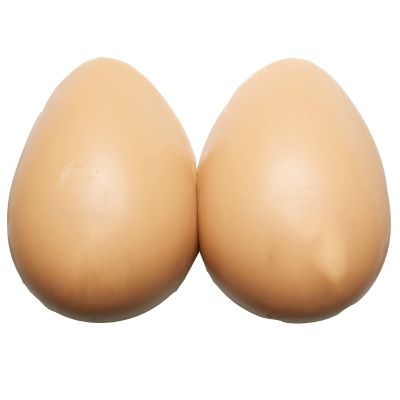 WRATX 1 Pair Drop-shaped Fake Breast Fake Boobs Silicone Prosthetic Breast Disguised Prosthetic Breast Inserts Technique Realistic Confidence Builder C-2400g