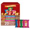 Walkers Classic Variety Multipack Crisps Box 20x25 g view 1