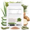 Complete Colon Cleanse & Support | All-in-one Gut Detox & Maintenance | Psyllium, Aloe Vera, Chlorella, Prebiotic + 7 Probiotics | 60 Vegan Capsules (1 Daily) view 2