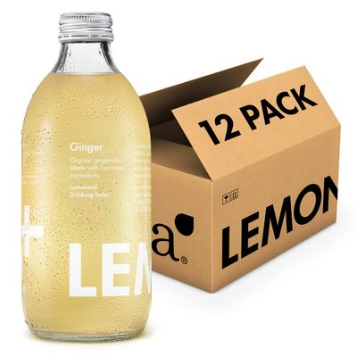 Lemonaid Sparkling Soft Drink: Ginger and Lemon - 12 x 330ml