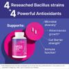 Microbiome Labs MegaSporeBiotic Plus with Antioxidants - Spore Based Probiotic, Active Bacteria Supplement to Boost Akkermansia, 4 Bacillus Strains for Gut Health - Vegan Probiotics (60 Capsules) view 2