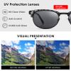 2 Pack Sunglasses Readers for Men Women Vintage Full Lens Reading Sunglasses Outdoor Magnifying Glasses NON BIFOCAL 1.0x view 4