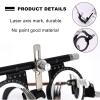 NICHOY Optometry Frame,Eye Optometry Optician,Optical Optic Trial Lens Frame Adjustable PD Lightweight Optical Trial Frame,pure titanium material,Accurate measurement(Color:black,Size:PD 50-80) view 4