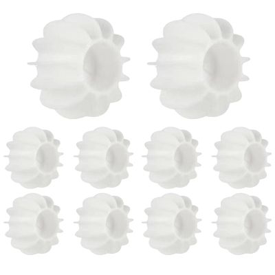 Eula Dryer Balls Laundry Reusable | 10 Pack Super Soft Laundry Balls For Dryer,Washing Ball, Super Soft Doesn't Hurt Clothes, Washing Cycle Laundry Balls