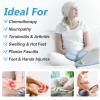 RelaxCoo Chemo Cold Therapy Socks & Hand Ice Pack Gloves for Chemotherapy Neuropathy, Chemo Care Package for Women and Men, Plantar Fasciitis, Carpal Tunnel, Arthritis Hand Feet Pain Relief, S/M view 2