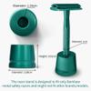 Bambaw Bambaw | Safety razor stand | Sea Green view 2