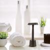 Bambaw Safety Razor Stand, Does Not Fit All Safety Razors, Double Edge Razor Holder, Shaving Stand, Black view 4