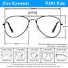 2 Pairs Silver Classic Stylish Double Bridge Metal Reading Glasses R294 Specs +1.75 view 2