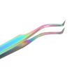 Stainless Steel Tweezers Lash Extensions Tweezers Tweezers False Lashes Extension False Lashes Eyelash Extension Tweezers (Upgrade Tweezer) view 2