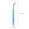 Stainless Steel Tweezers Lash Extensions Tweezers Tweezers False Lashes Extension False Lashes Eyelash Extension Tweezers (Upgrade Tweezer) view 3