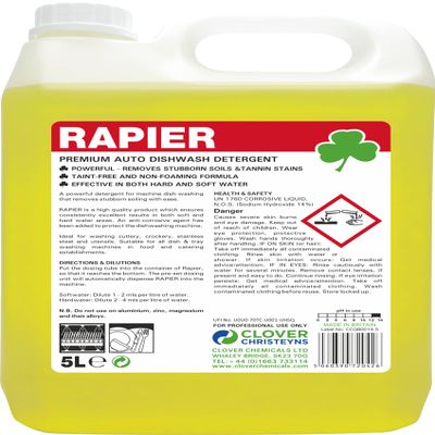 Clover Rapier Premium Auto Wash Detergent (303) (5 Ltr)