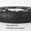 12inch Wheelchair Accessory Aluminium Rear Wheels (2), Pneumatic Tyre Castors Replacement Parts for Electric Wheelchairs, Bearing 17mm(11/16") view 3