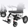 12inch Wheelchair Accessory Aluminium Rear Wheels (2), Pneumatic Tyre Castors Replacement Parts for Electric Wheelchairs, Bearing 17mm(11/16") view 4