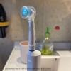 10PCS Electric Toothbrush Head Cover Protective Cap Dust Proof Cover for BORAL-B EB17EB20EB18D12 -Transparent view 3