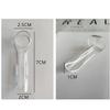 10PCS Electric Toothbrush Head Cover Protective Cap Dust Proof Cover for BORAL-B EB17EB20EB18D12 -Transparent view 4