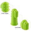 Aczyqws Finger Toothbrush,6 Pack Silicone Baby Finger Brush with Clear Case Set Food Grade Tooth Cleaner Oral Massager for Infant &Toddlers view 4