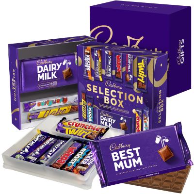 Cadbury "Best Mum" Chocolate Selection Box Gift. Perfect for Mother's Day, Birthday or Any Occassion.