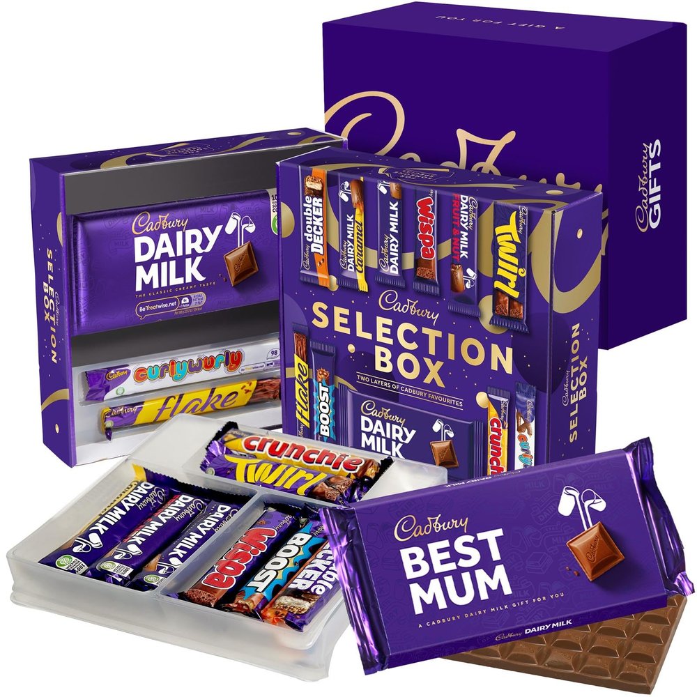 Cadbury "Best Mum" Chocolate Selection Box Gift. Perfect for Mother's Day, Birthday or Any Occassion.