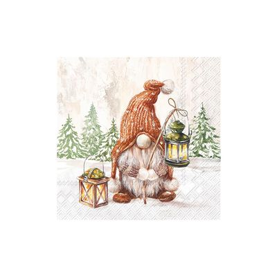 IHR Ideal Home Range - Paper Napkins FIETE 20 pc. 3-Ply Lunch Napkins 33 cm x 33 cm / 13 inch x 13 inch