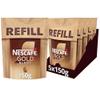 NESCAF Gold Blend Refill 150g | 5 Packs | 416 Cups | Rich and Smooth Coffee | Premium Quality Instant Coffee for a Perfect Cup view 2