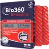 Natures Aid Bio360 OptiGUT-D (10 Billion Bacteria), Digestion Support, 30 Capsules (Pack of 5) view 2