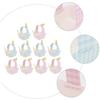 Gogogmee 45pcs Easter Crates Rabbit Candy Baskets Paper Containers DIY Paper Storage Random Style view 3