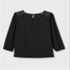 Avenue Plus Size Blouse Viola LACE, in Black, Size, 2628 view 3