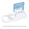 Electric Toothbrush Holder with 1 Charging Stand Slot, 1 Toothbrush Stand and 4 Toothbrush Heads Storage + 4 PCS Toothbrush Head Covers for Oral B view 2