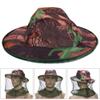 Oikabio Camouflage Fishing Hat Bee Keeping Mosquito Net Prevention Cap Mesh Fishing Cap Sunshade Lone Neck Cover view 2