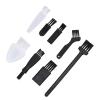 FILFEEL 8pcs Electric Shaver Cleaning Brush, Shaver Cleaner, Cleaner, Black, Nylon Bristles, PP Material, For Home Appliances, Computer Accessories view 3