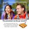 WafFULLS! Salted Caramel Waffles (12x 50g) - Soft Waffle Sandwich Breakfast Snacks Ready to Eat Snack for Kids Adults Salted Caramel Chocolate Bars Individually Wrapped Snacks Bulk Christmas Gifts view 4