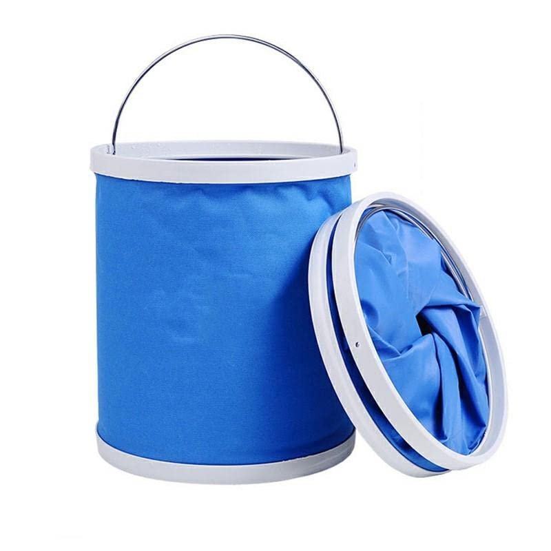 11L Bucket, Folding Bucket, Car Wash, Portable, Fishing, Portable, Collapsible, Wash, Camping Bucket,