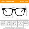 ZIZO EYEWEAR 3 Pairs Reading Glasses Value Pack Classic Stylish Comfort Design Spectacles R140 (3 Pairs Matte Clear, +2.75 Magnification) view 2
