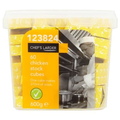 Chef's Larder 60 Chicken Stock Cubes 600g x 6
