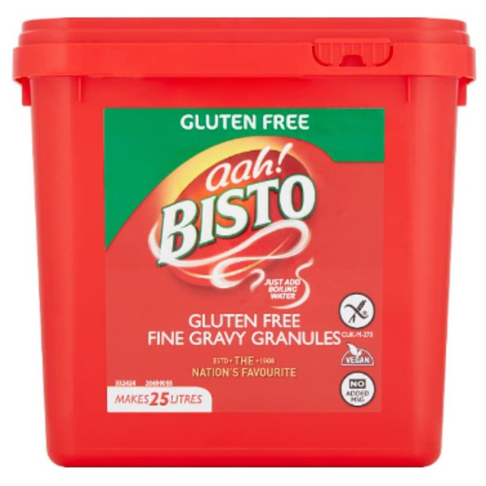 Bisto Gluten Free Fine Gravy Granules 1.8kg | Smooth & Rich Gluten-Free Gravy | Instant Lump-Free Mix | Ideal for Catering, Restaurants & Home Cooking