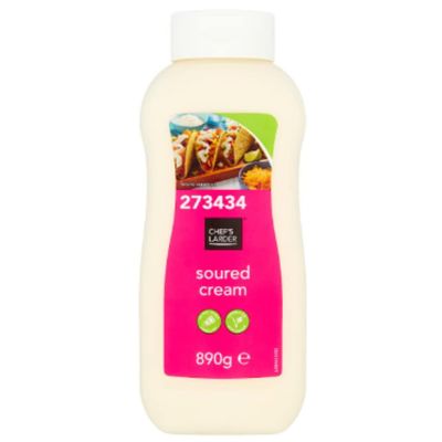 Chef's Larder Soured Cream 890g x 1