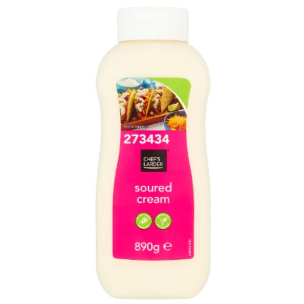 Chef's Larder Soured Cream 890g x 1