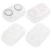 GLEAVI 4pcs Contact Lens Case Cosmetic Lens Holder Storage Box for Travel Inserter Tool Kit for Girls Accessories Random Style view 1
