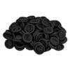 100 Pcs Disposable Finger Protectors, Finger Cots, Latex Anti-Static Finger Tip Rubber Protect Keeping Dressing Dry and Clean, for Beauty Electronic Repair (Black) view 1