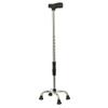 LIOONS Medical Crutches Adjustable Elderly Cane With 4 Tube Foot Base Extra Stable Non-slip Crutches Comfort Handle Crutches view 1