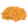100 Pcs Disposable Finger Protectors, Finger Cots, Latex Anti-Static Finger Tip Rubber Protect Keeping Dressing Dry and Clean, for Beauty Electronic Repair (Yellow) view 1