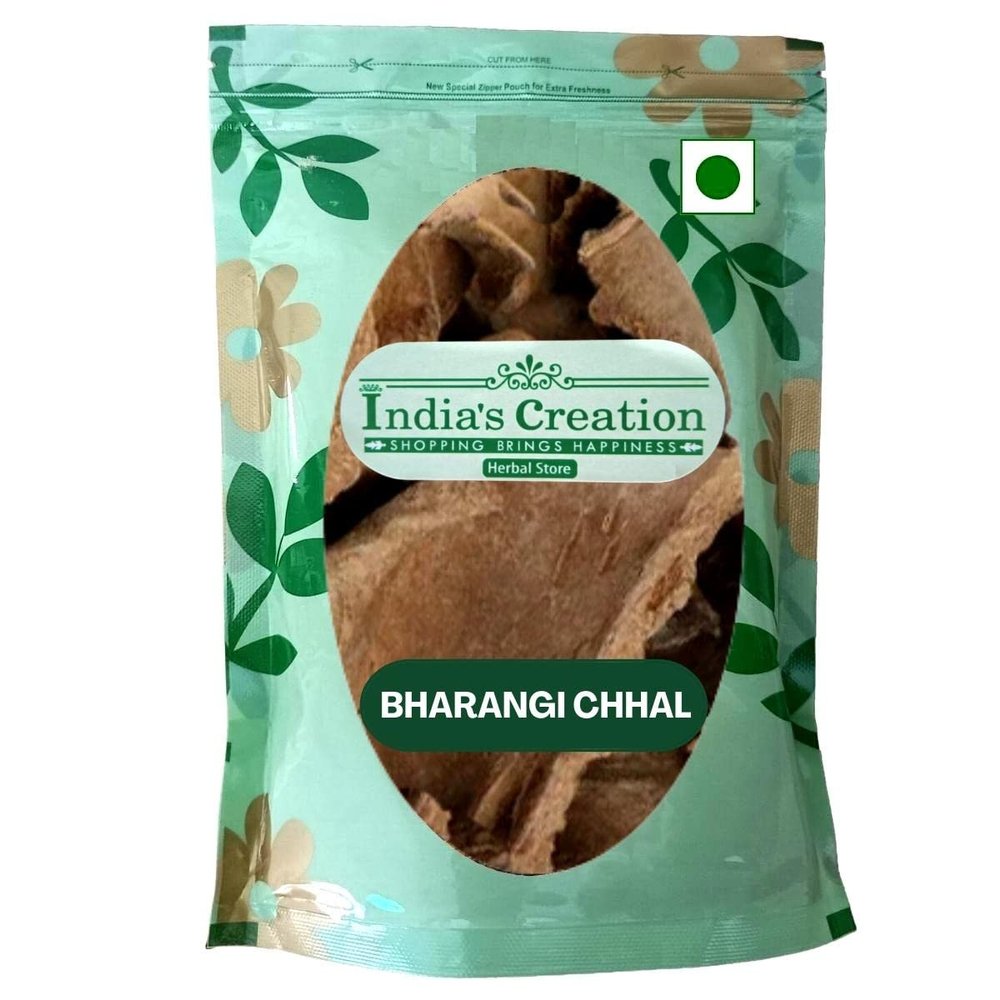 India's Creation Bharangi Chhal-Clerodendrun Serratum-Raw Herbs-Bharangi Chaal-Bhadangi Bark-Jadi Booti-Single Herbs (500 Gram)