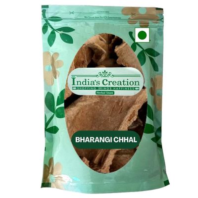 India's Creation Bharangi Chhal-Clerodendrun Serratum-Raw Herbs-Bharangi Chaal-Bhadangi Bark-Jadi Booti-Single Herbs (100 Gram)