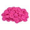100 Pcs Disposable Finger Protectors, Finger Cots, Latex Anti-Static Finger Tip Rubber Protect Keeping Dressing Dry and Clean, for Beauty Electronic Repair (Pink) view 1