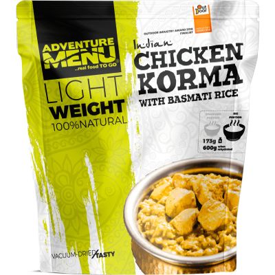 Adventure Menu Chicken Korma with Basmati rice Big Pack - 165g (834 kcal)