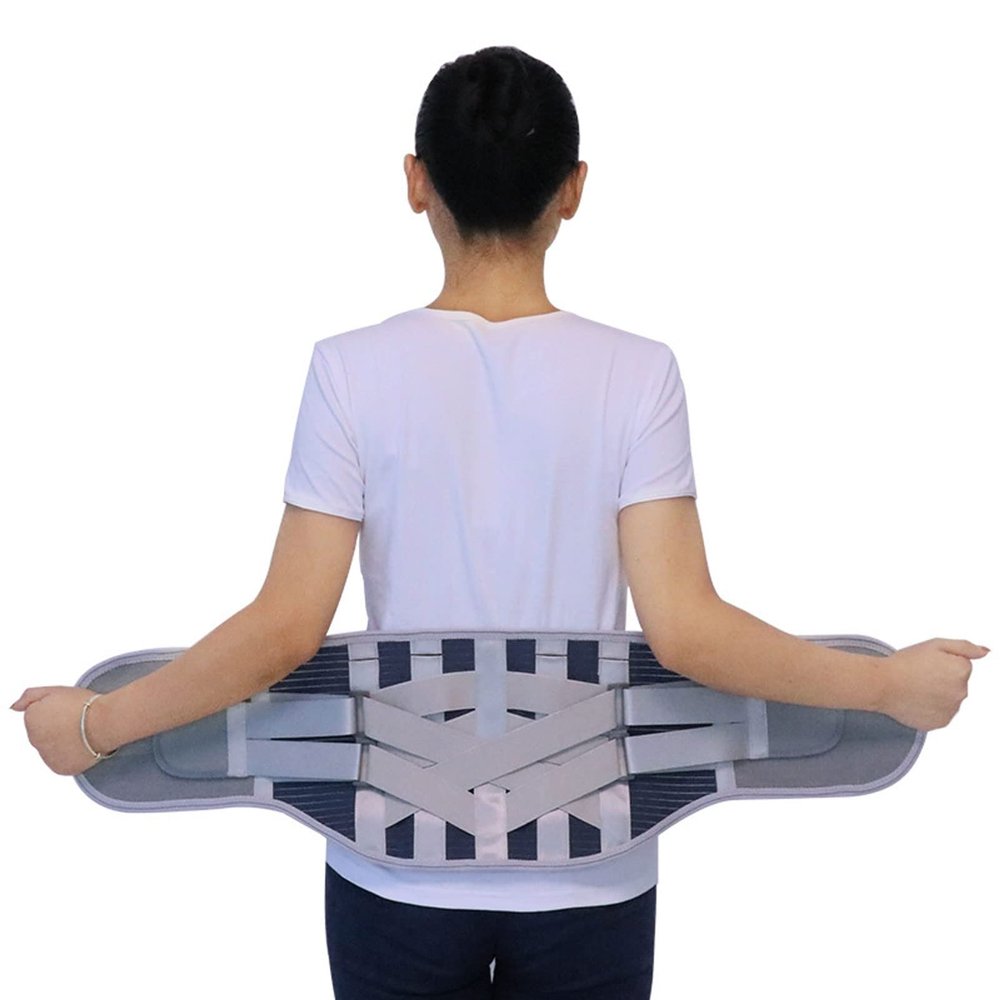 OZARE Back Support Brace Belt Back Supports Belt For Lower Back Pain Lumbar Support Belt For Men Women Back Pain Relief Herniated Disc Sciatica Scoliosis