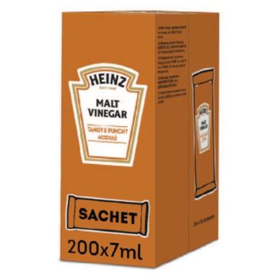 Heinz Malt Vinegar 200 Sachets x 7g
