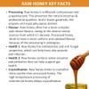 Thomas' Raw Greek ORANGE BLOSSOM HONEY, 490g - Pure, Unpasteurised, Single Origin - The Raw Honey Shop view 4