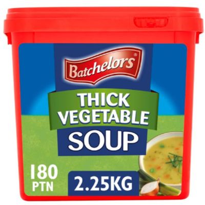 Batchelors Thick Vegetable Soup  2250g Bulk Bag | Rich & Hearty Soup | Instant Hot Meal for Restaurants, Catering & Home