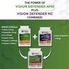 Vision Defender Plus Eye Supplement  Complete AREDS2 Eye Vitamins Enhanced with Meso-Zeaxanthin  Lutein, Zeaxanthin, Vitamins C & E, Zinc, Copper  7 Nutrients for Eye Health  60 Vegan Capsules view 3